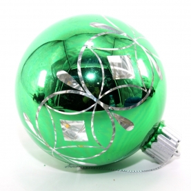 LED圣诞玻璃球创意工艺礼品激光雕刻圣诞球 